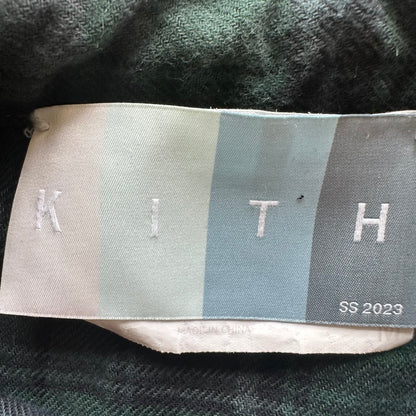 M Kith Paisley Patch Flannel Green