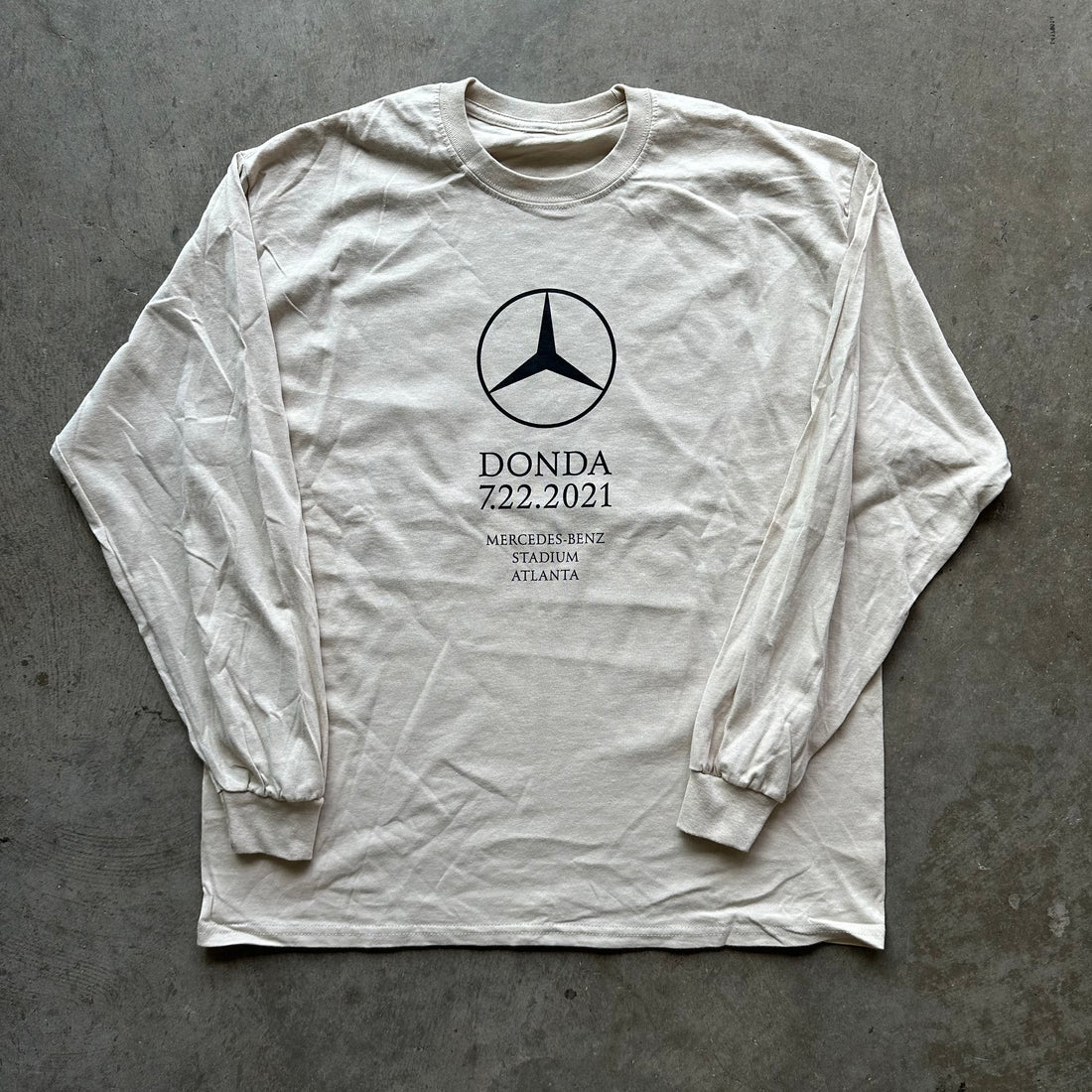 XL Beige Donda ATL Tee