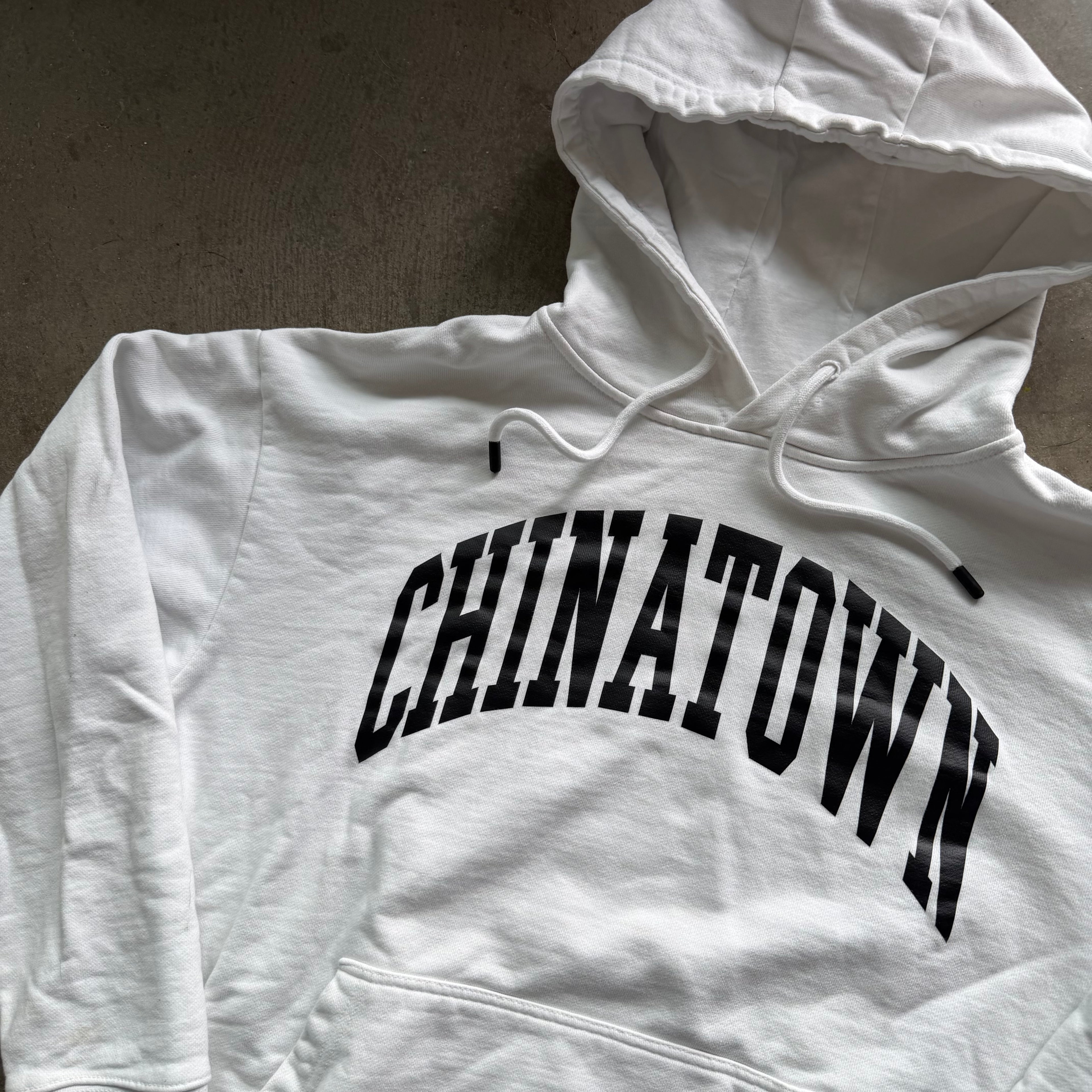 XL White Chinatown Market Hoodie