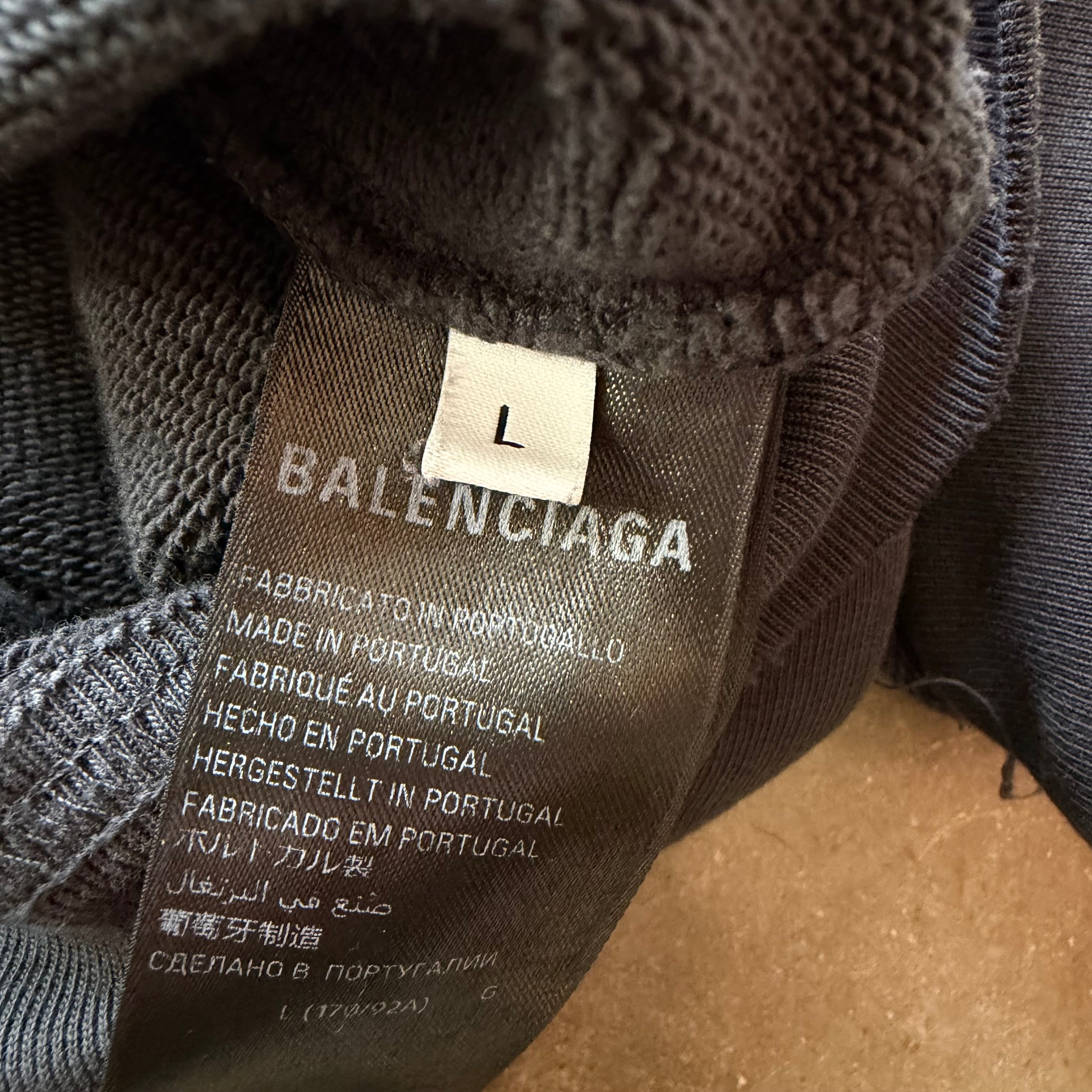 L Balenciaga Ciao-Bello Full Zip Hoodie