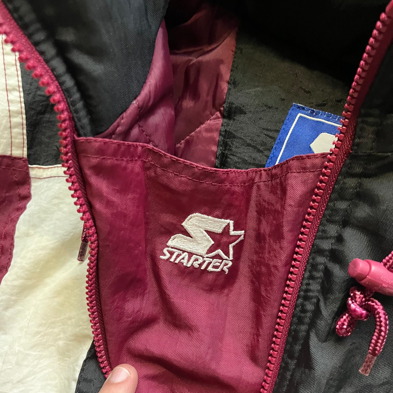 L 90s Texas A&amp;M Starter Jacket