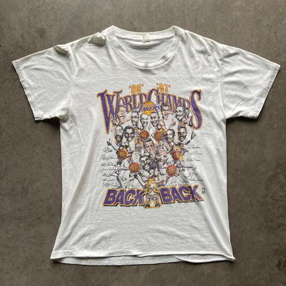 M 88 Lakers Championship Tee