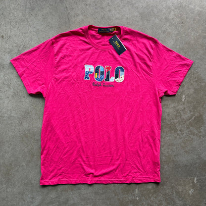 XL Pink Polo Tee