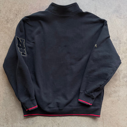 L Supreme Milano Half Zip Black