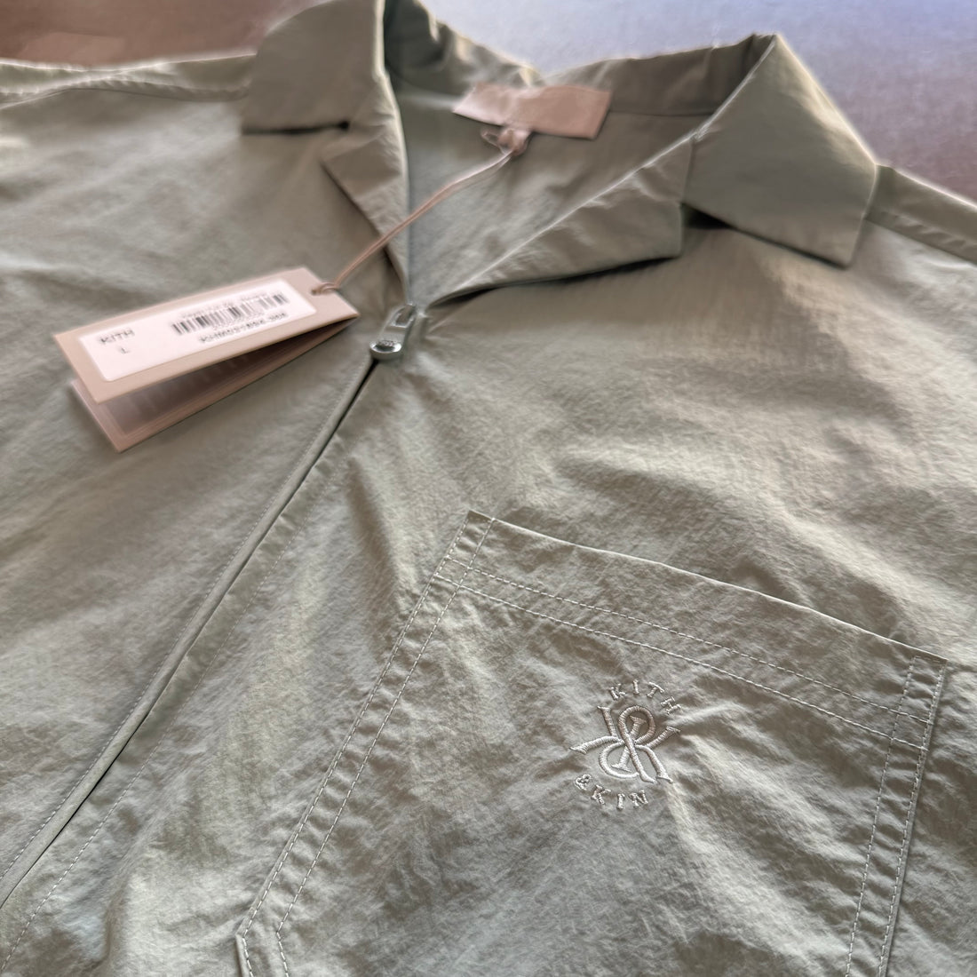 L Kith Kaydin Full Zip Green