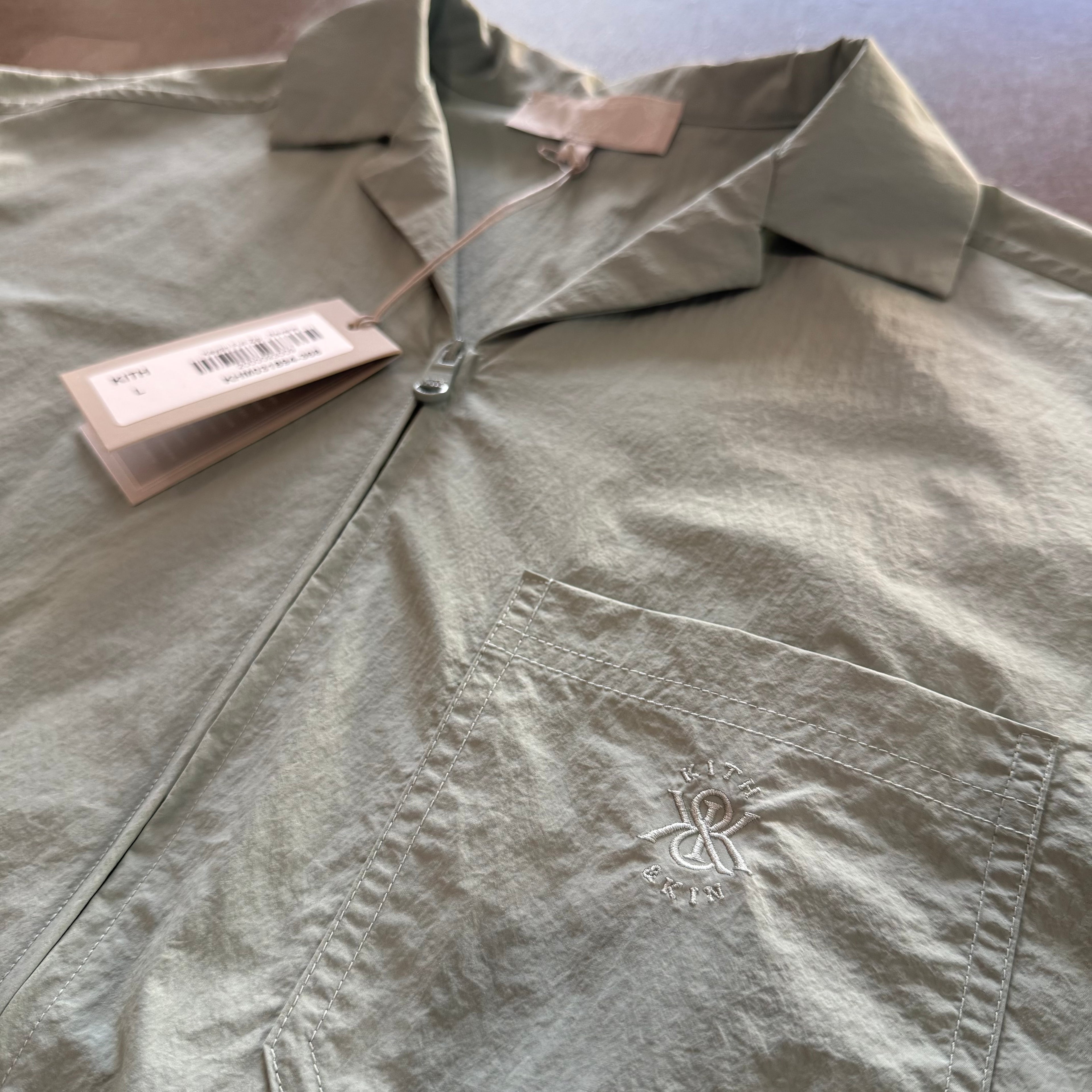 L Kith Kaydin Full Zip Green