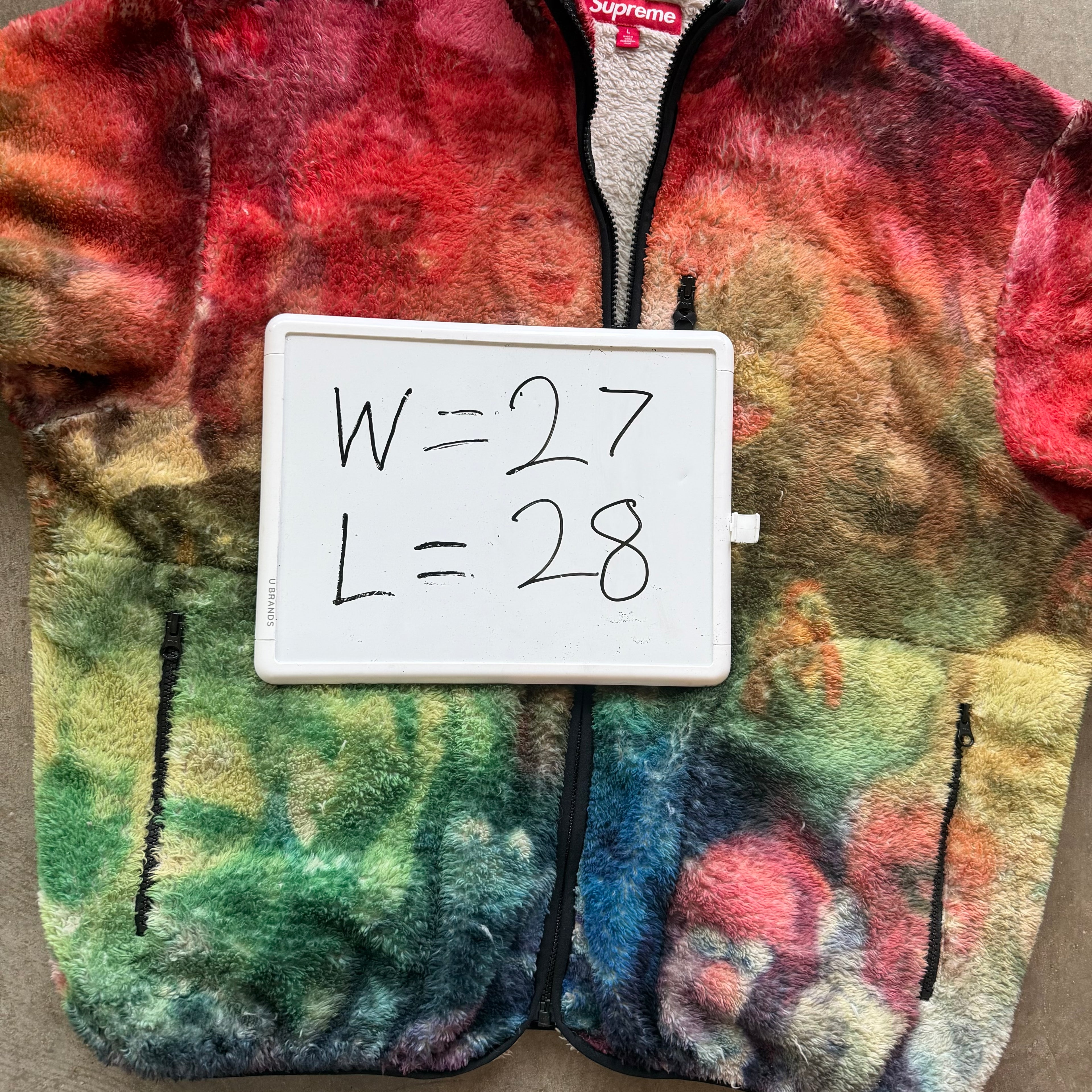 L Supreme Multicolor Muppets Fleece