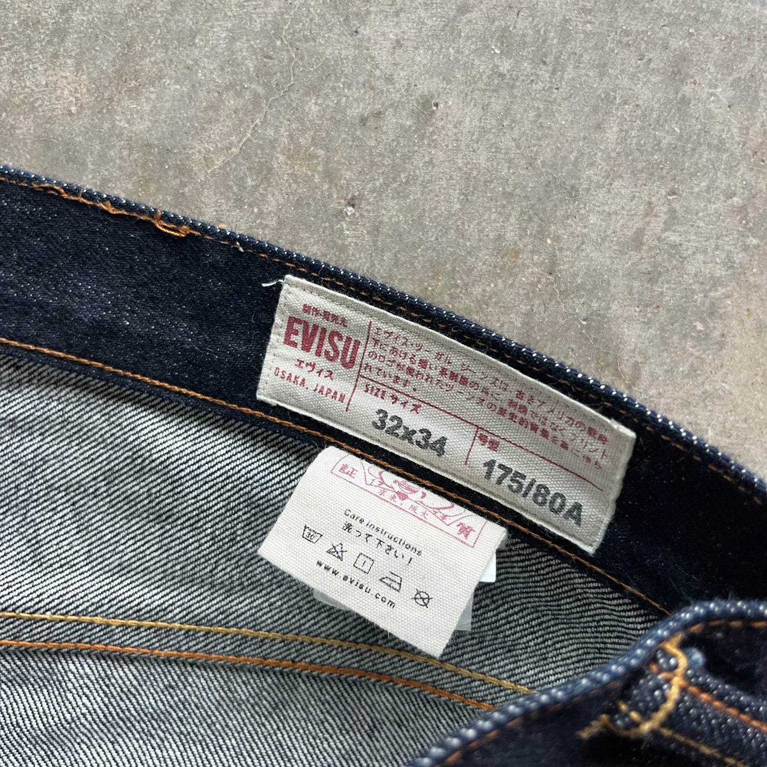 33x29 NBA Evisu Jeans