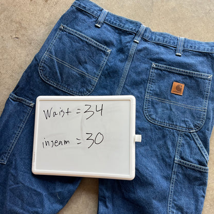 34x30 00s Carhartt Jeans