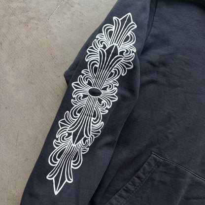 XL Chrome Hearts Floral Horseshoe Hoodie