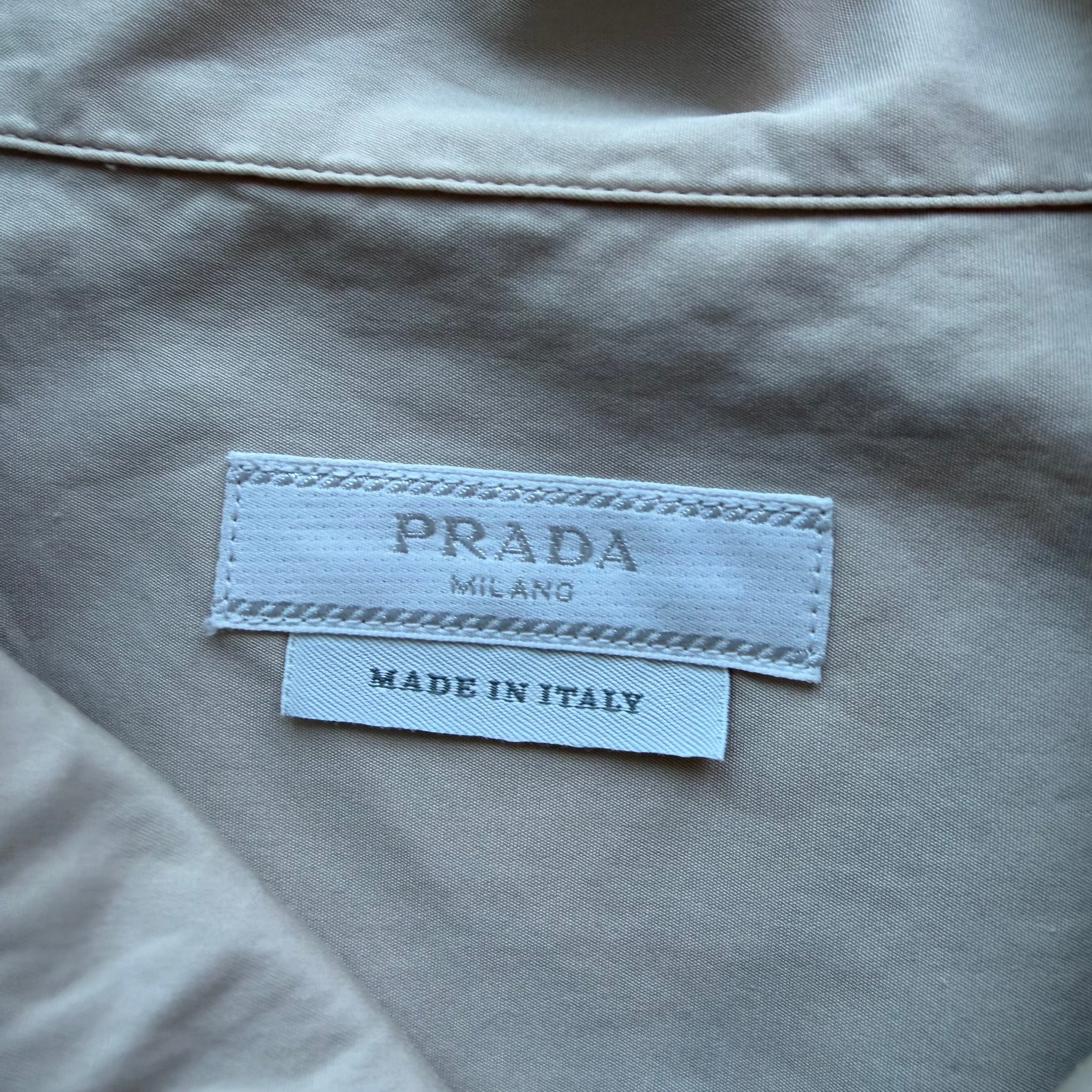 XL Prada Floral Print Button Up