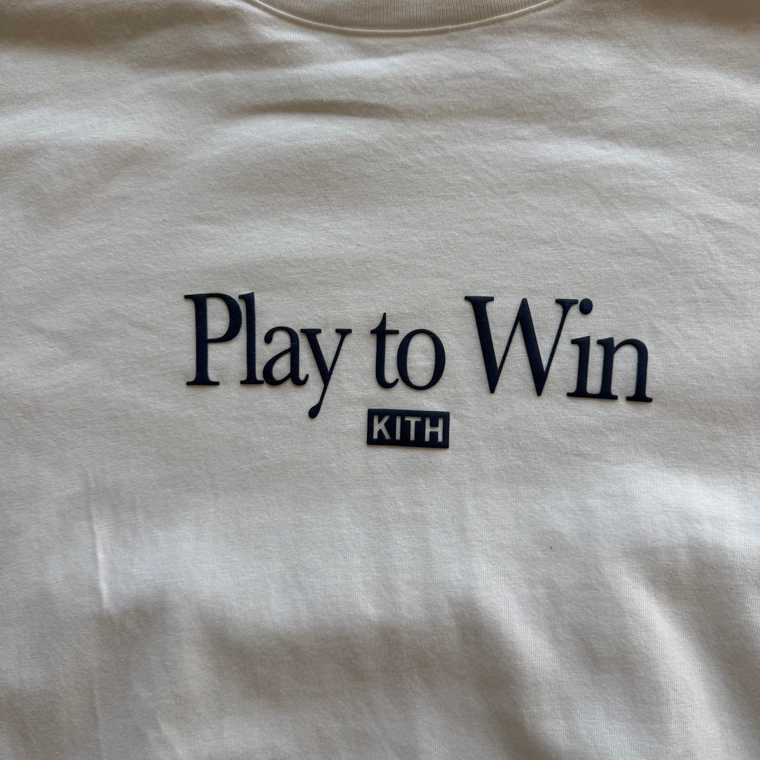 XXL Kith Play To Win Tee White