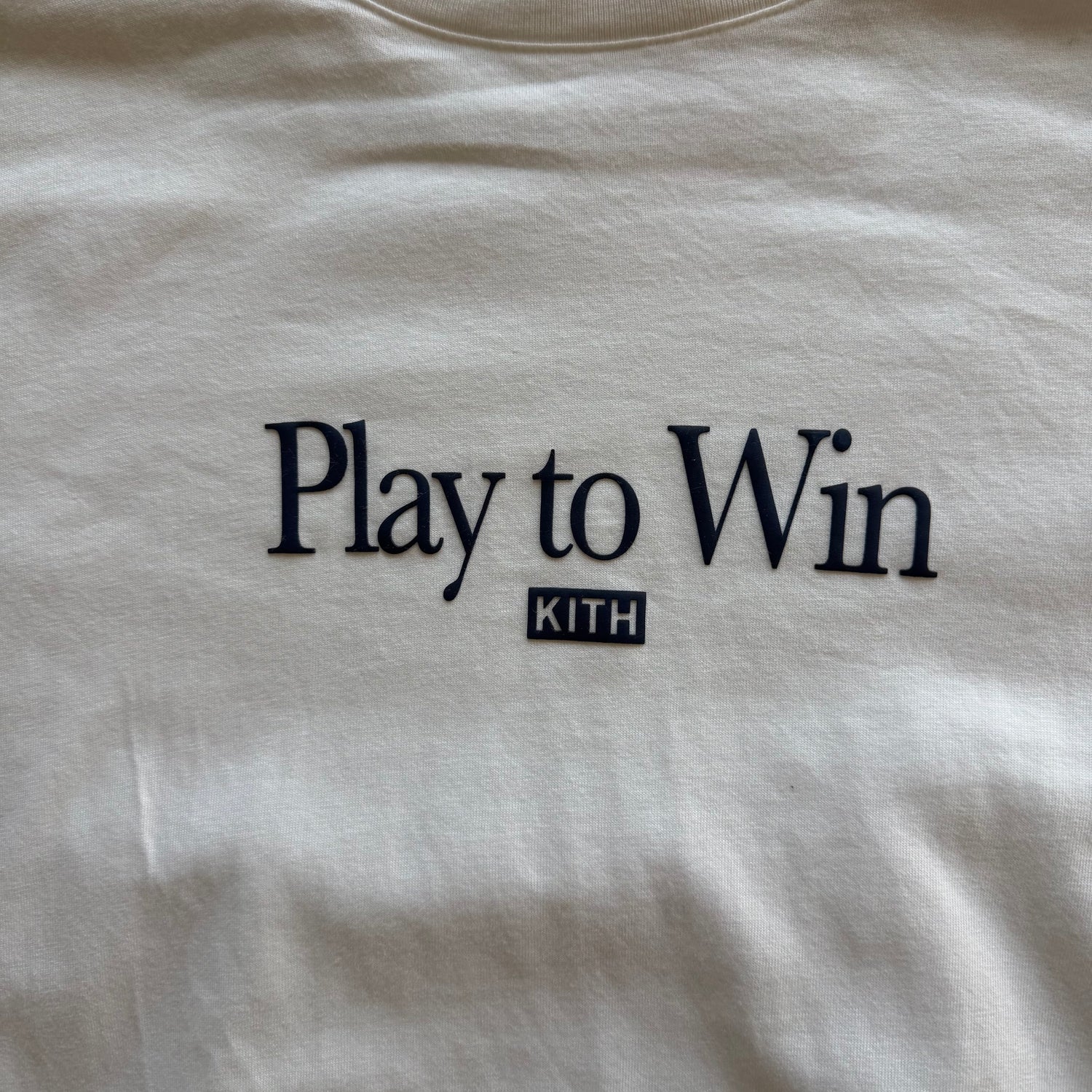 XXL Kith Play To Win Tee White