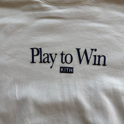 XXL Kith Play To Win Tee White