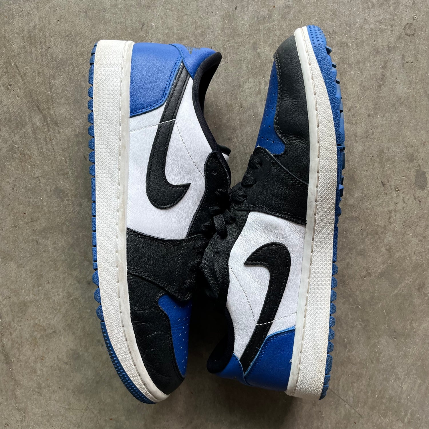 10.5 Used Jordan 1 Golf Royal Toe