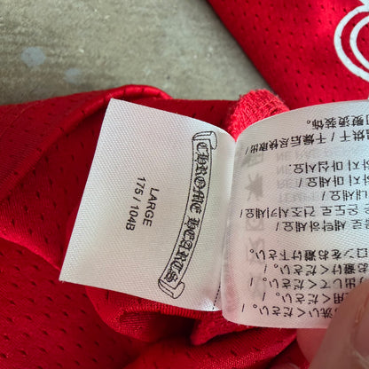 L Chrome Hearts Matty Boy Mesh Jersey Red