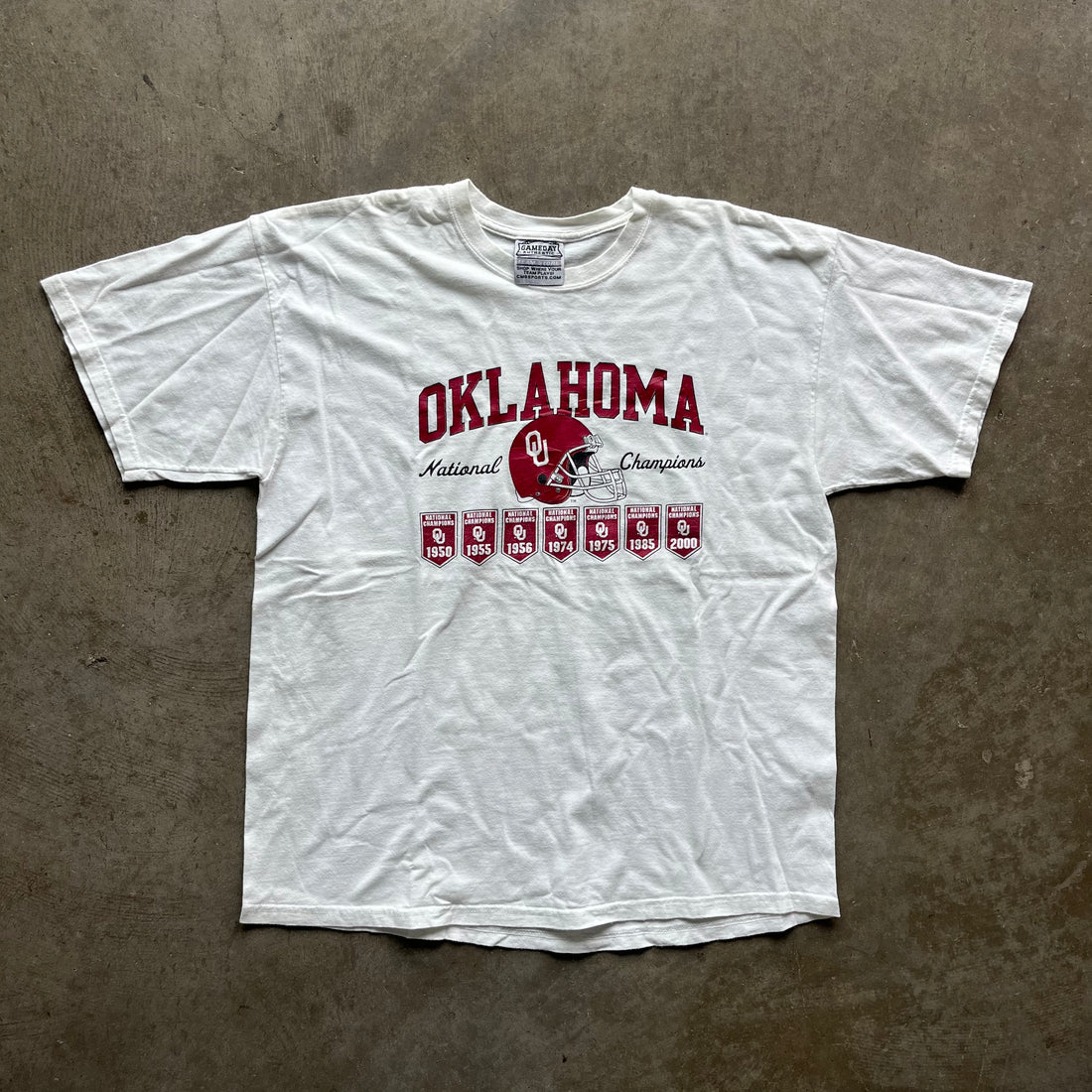 XL 00s Oklahoma Sooners Tee