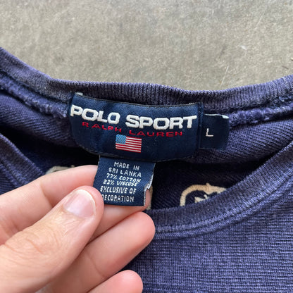 L Retro Polo Sport Shirt Jersey