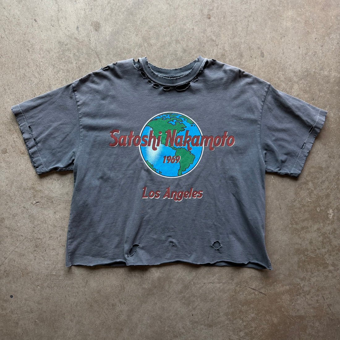 L 1969 Satoshi Nakamoto Rock Tee