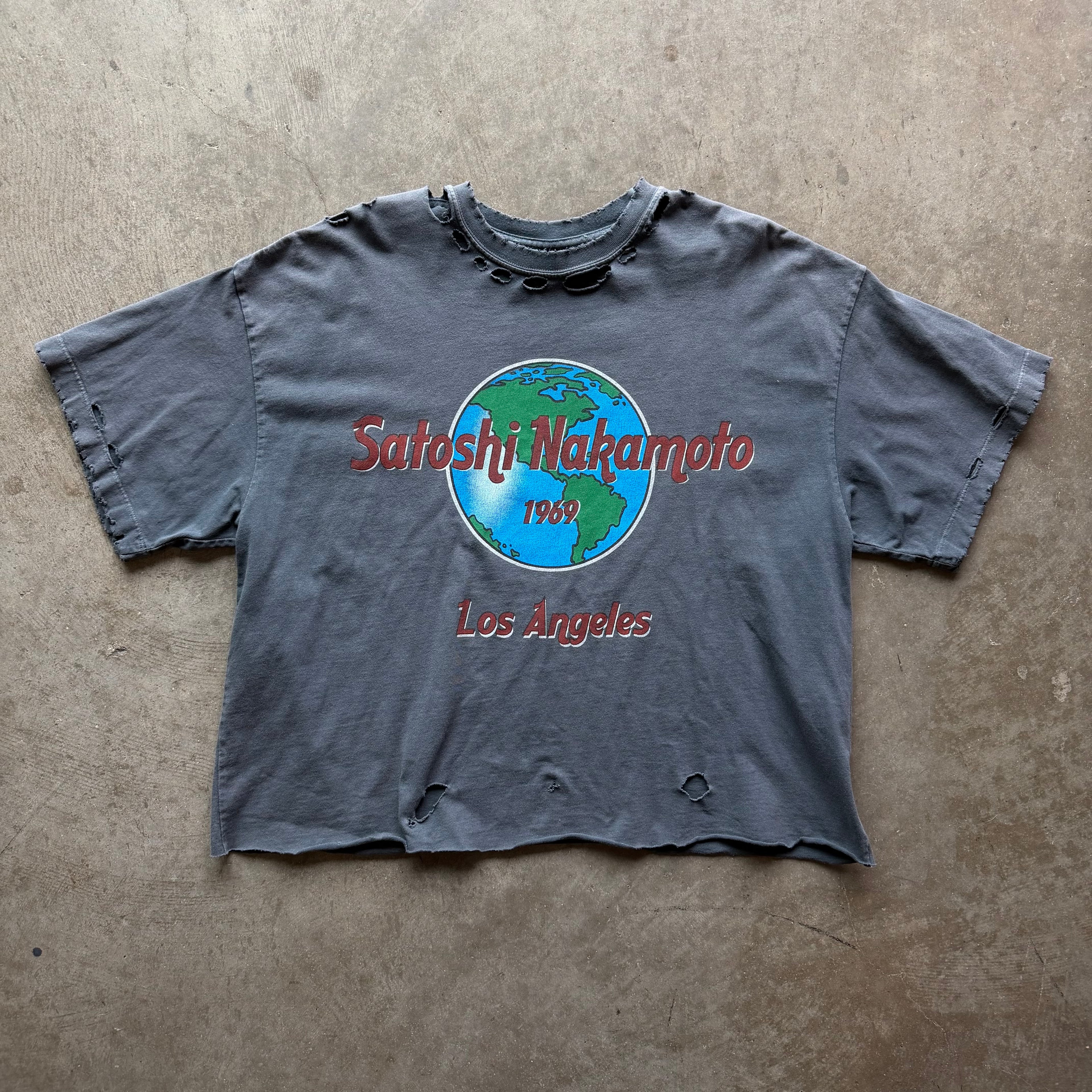 L 1969 Satoshi Nakamoto Rock Tee