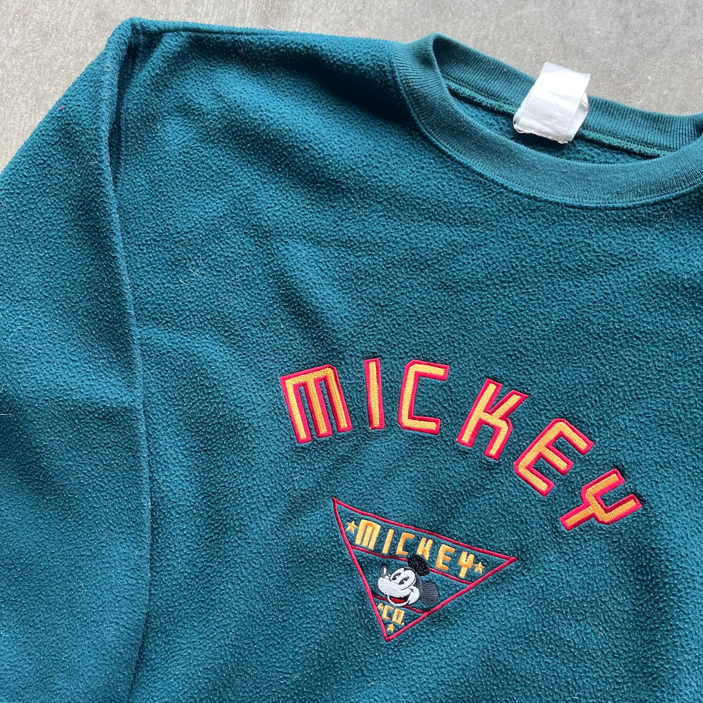 L 90s Mickey Fleece