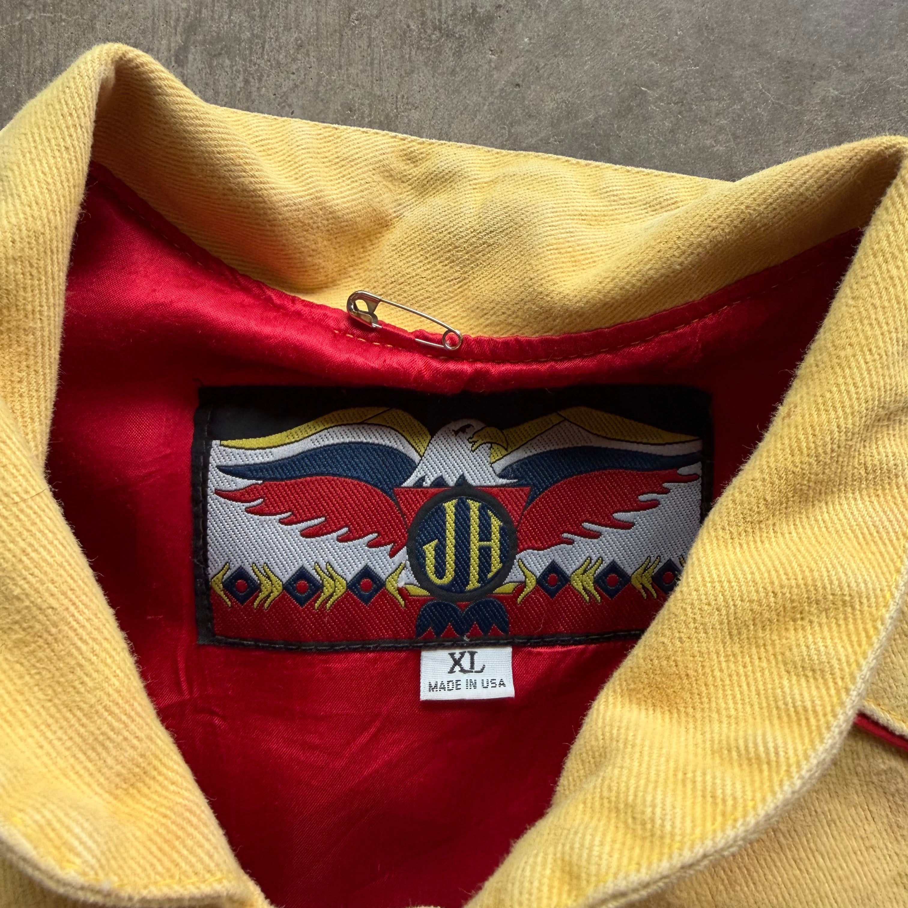 XL 90s Jeff Hamilton M&amp;M Racing Jacket