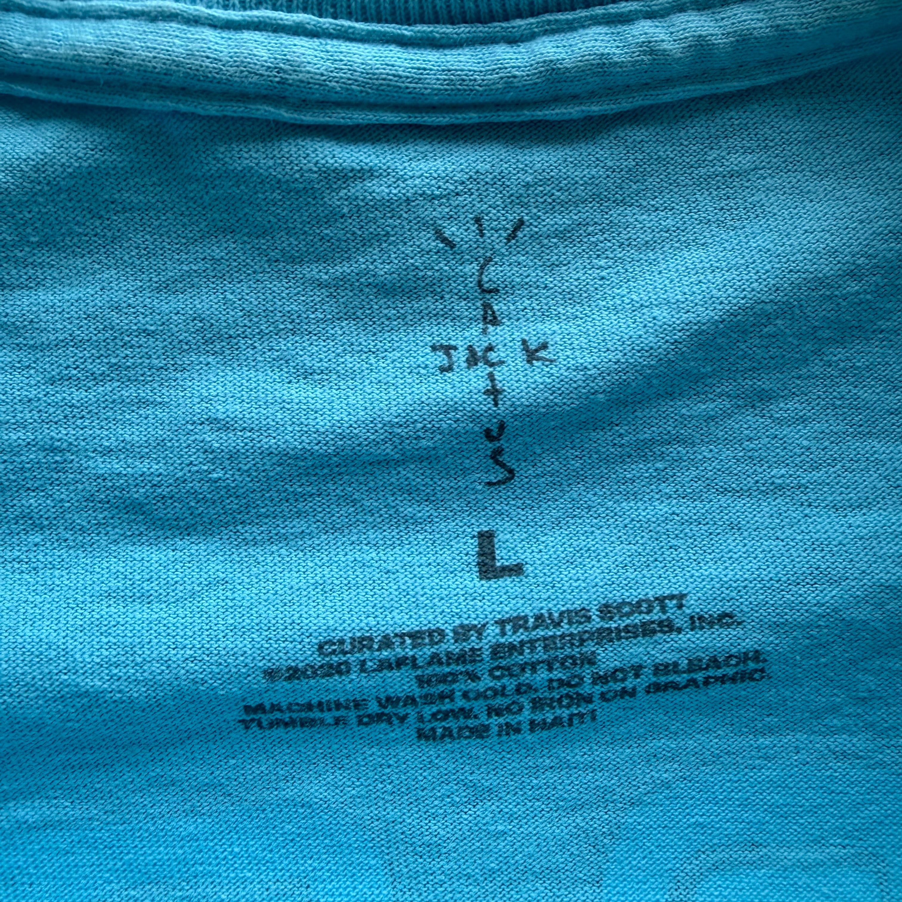 L Travis Scott 2022 Tee Blue