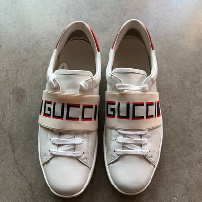 9 Used Gucci Ace Strap White