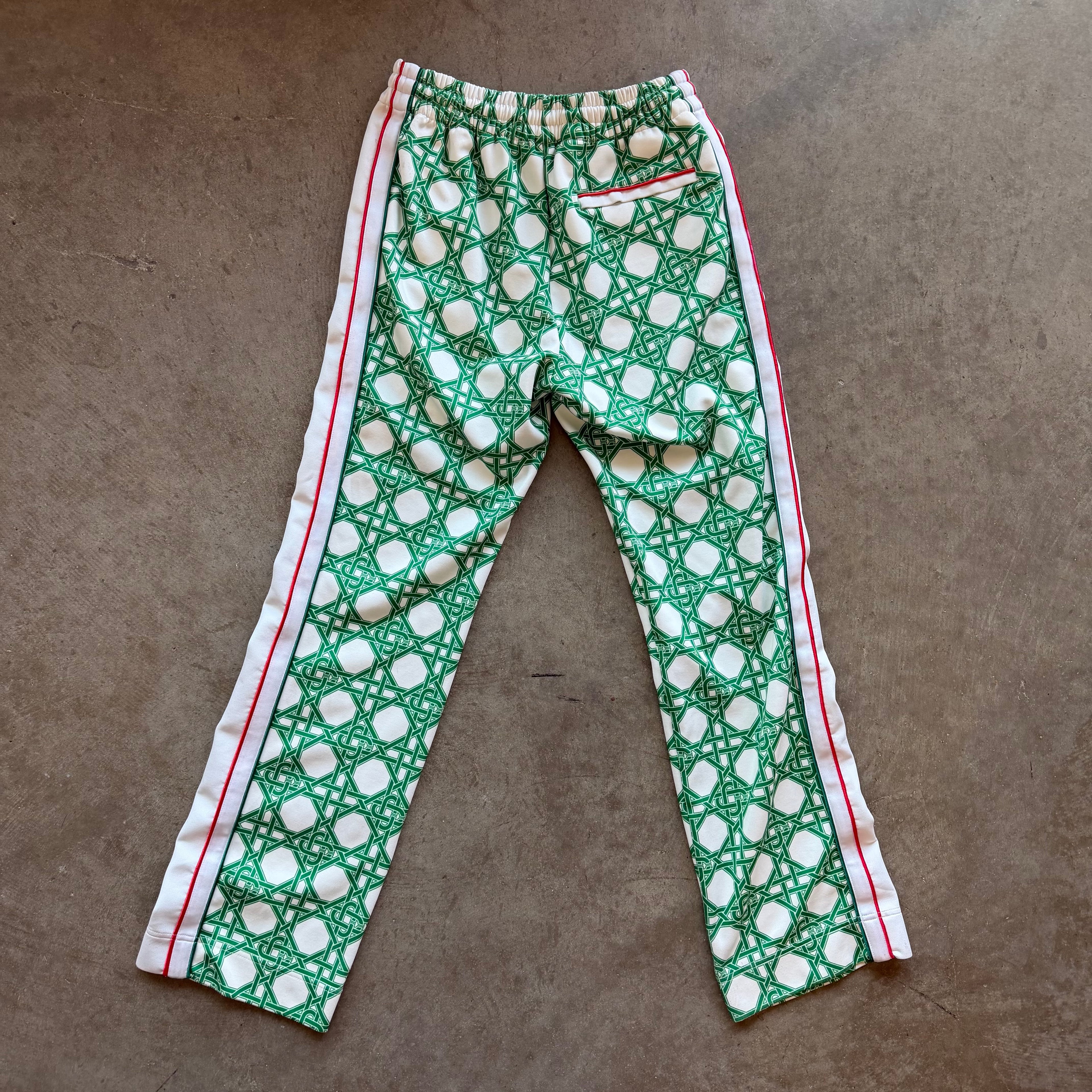 S Casablanca Monogram Print Sweatpants