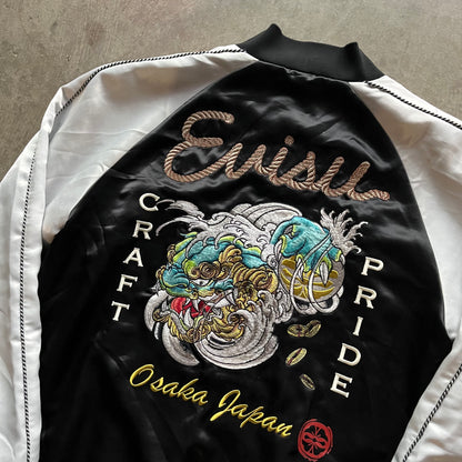 L 00s Evisu Rope Souvenir Jacket