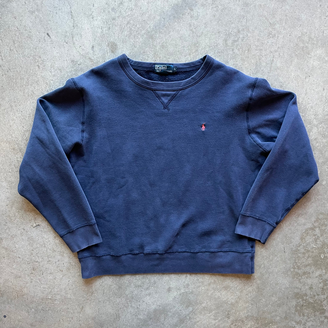 L 00s Polo Crewneck