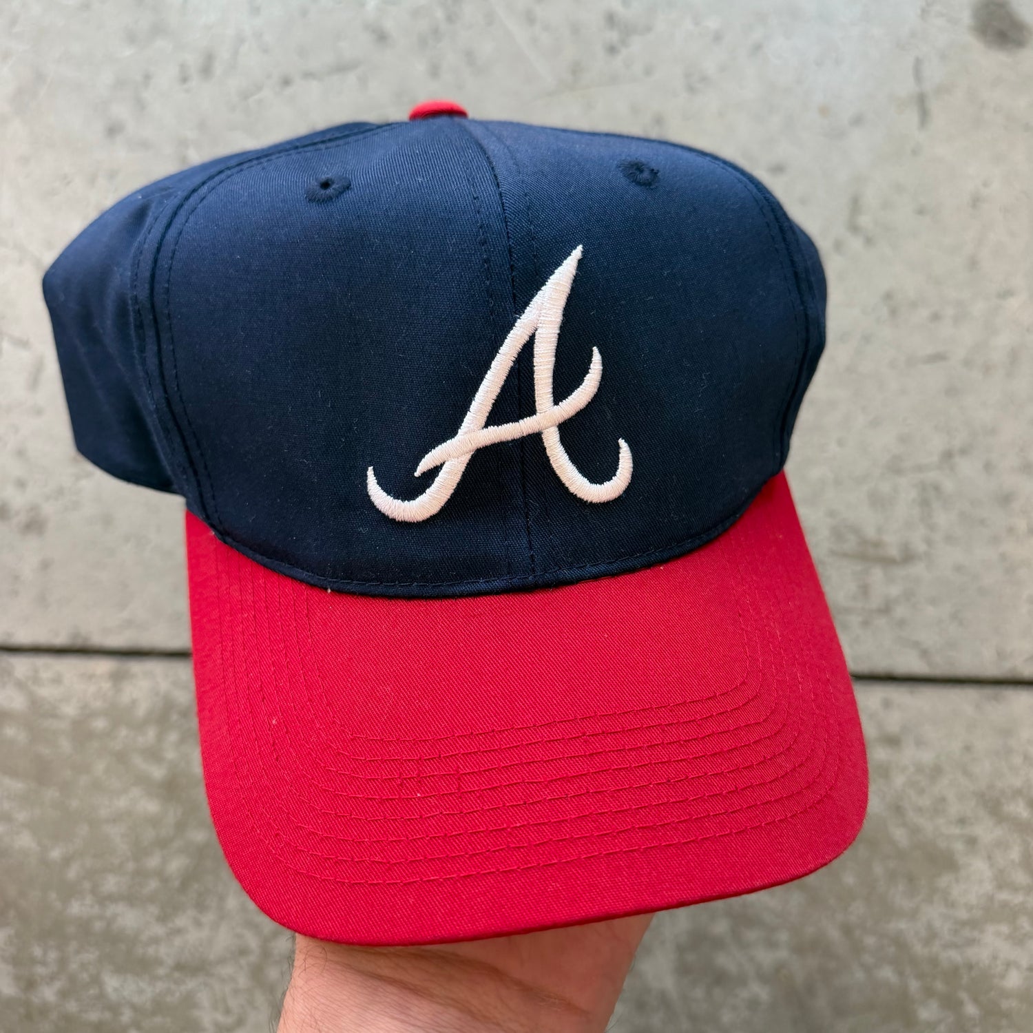 90s Atlanta Braves SnapBack Hat