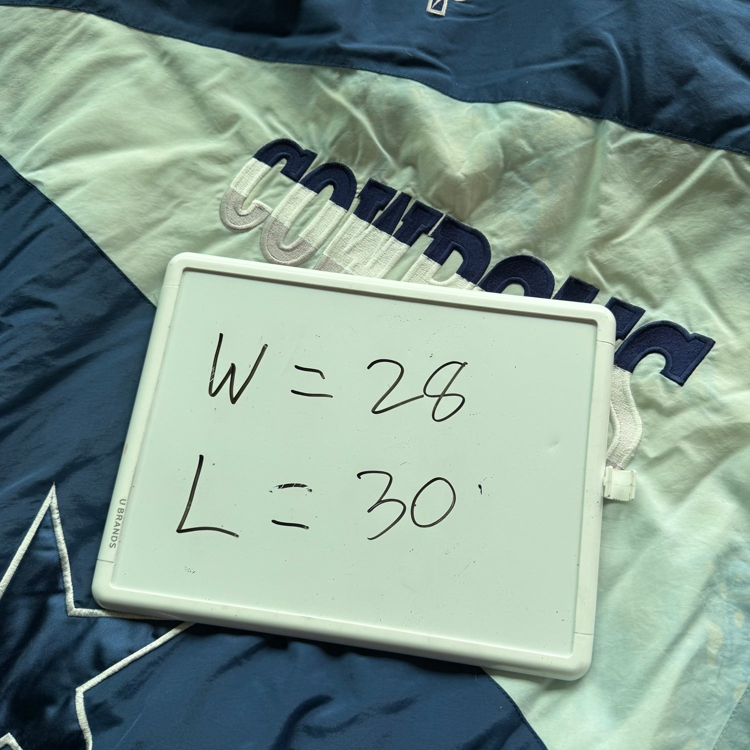 XL 90s Faded Pro Player Dallas Cowboys Hooded Jacket