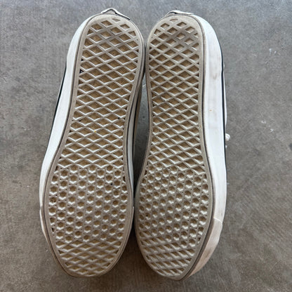 10.5 Vans Pearlized White