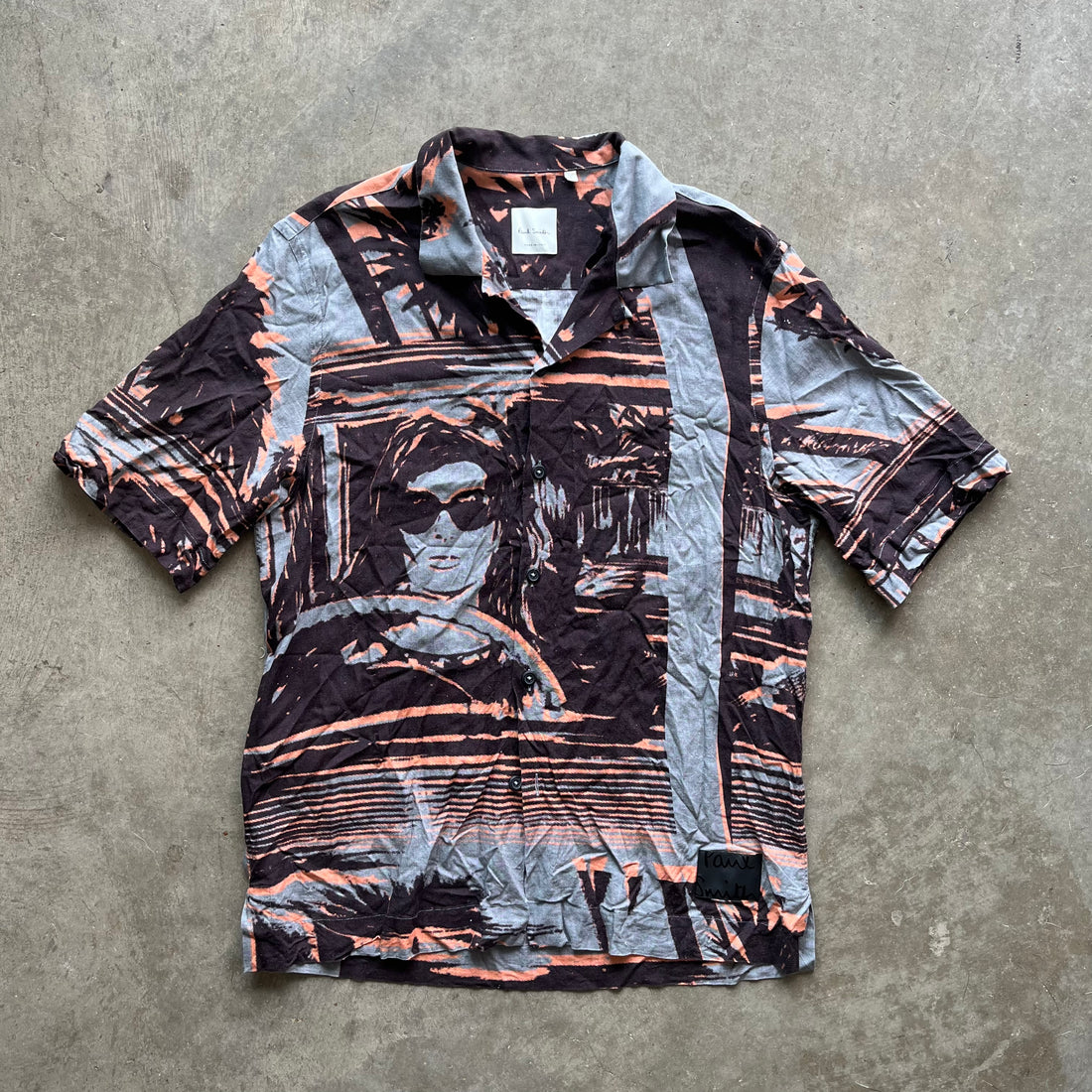 L Paul Smith Button Up Tee