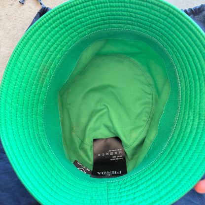 Prada Re Nylon Bucket Hat Green