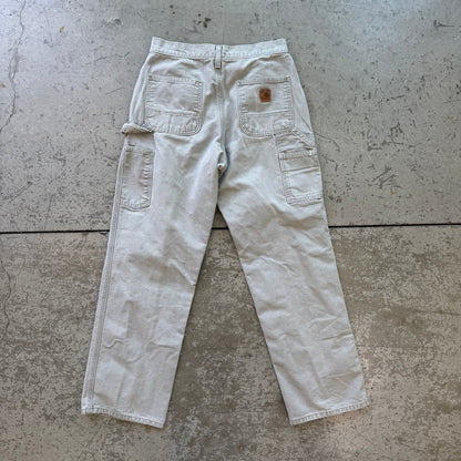 30x32 00s Beige Carhartt Pants