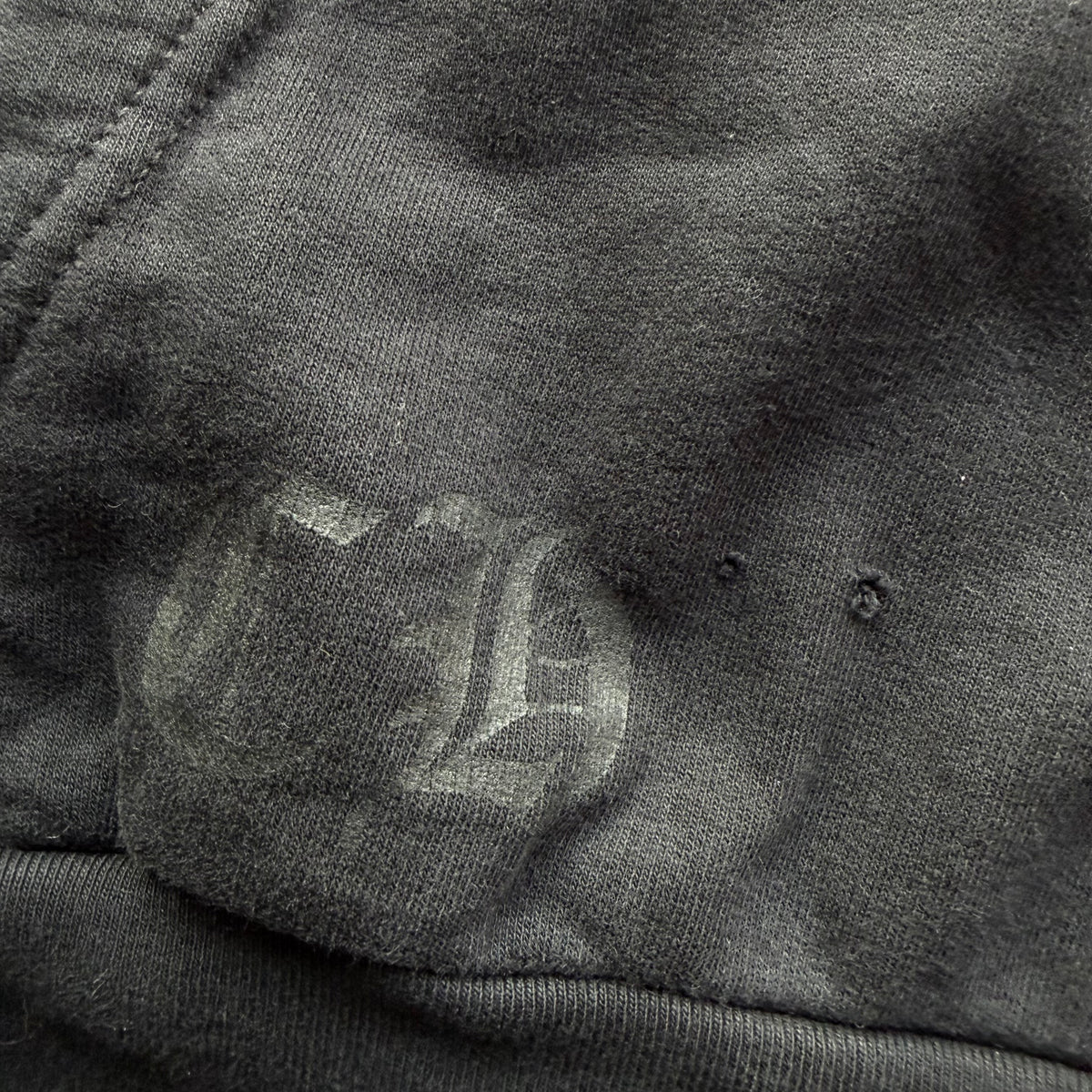 XL Chrome Hearts Floral Horseshoe Hoodie