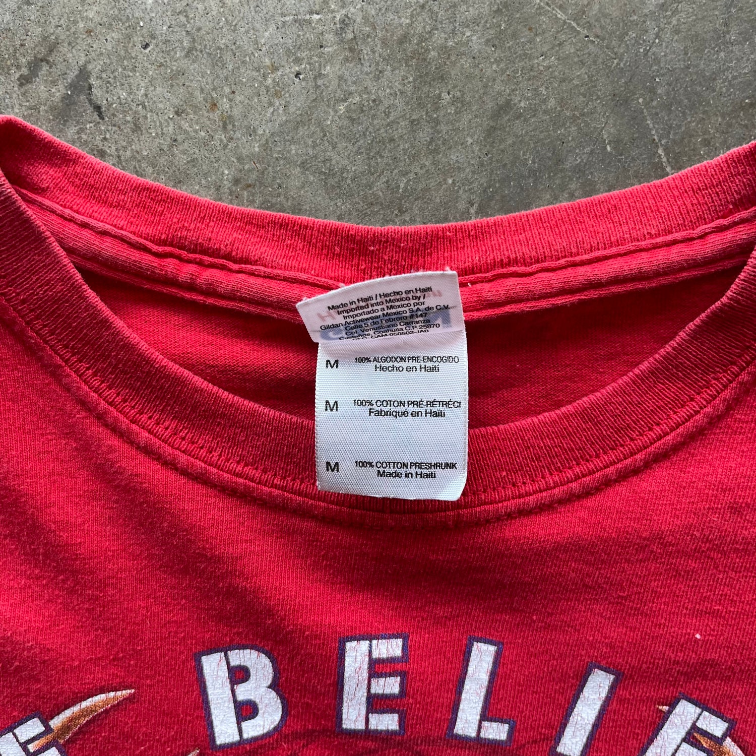 M 00s Mike Young Rangers Tee