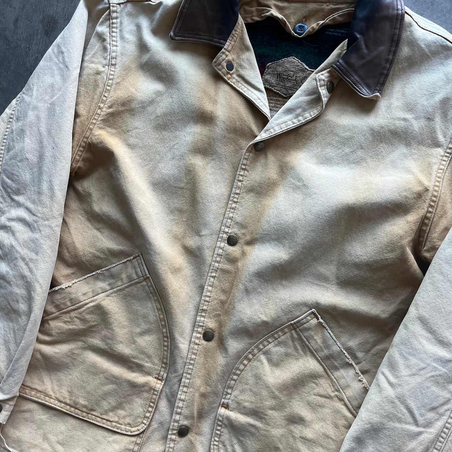 M 90s Woolrich Blanket Lined Jacket