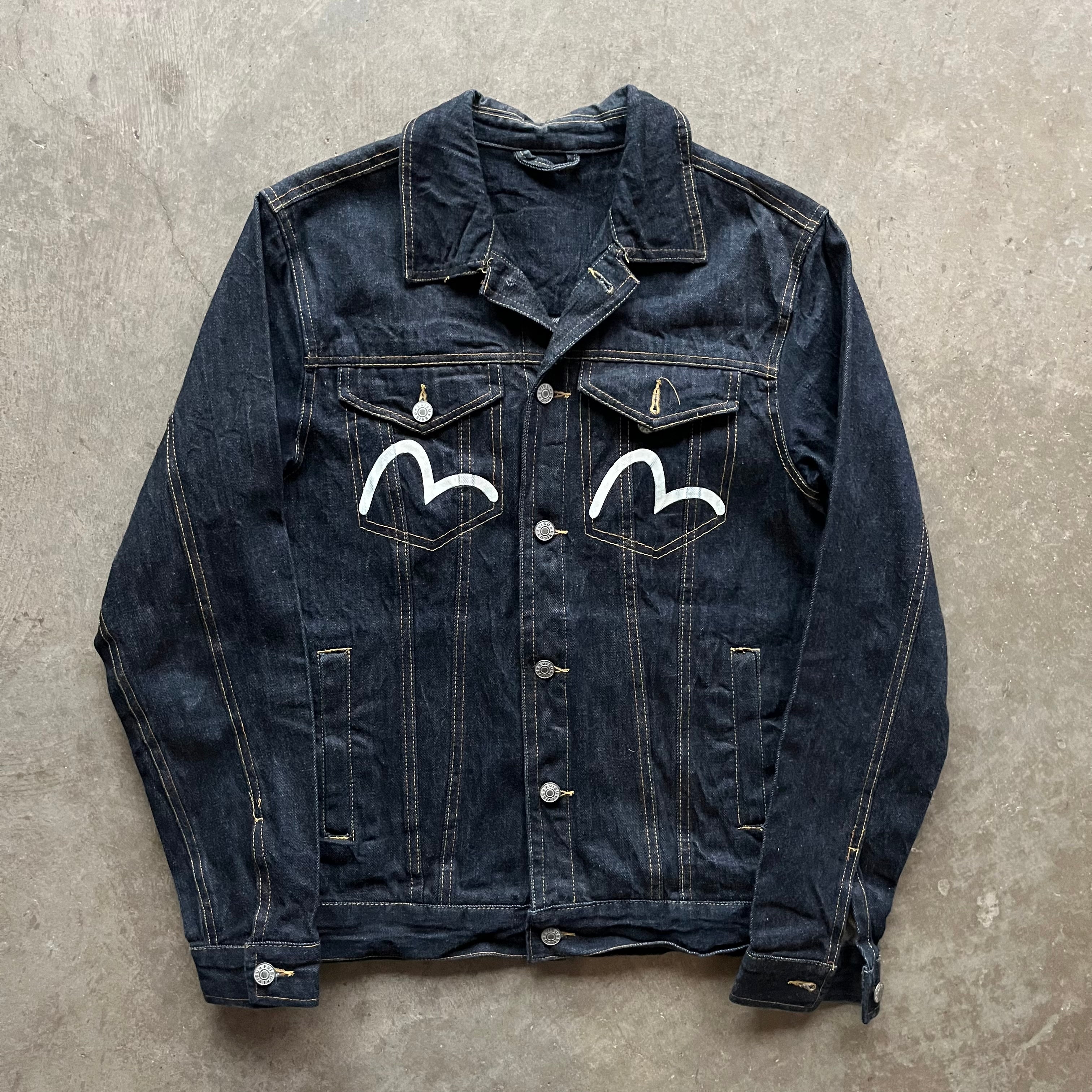 L 00s Evisu Osaka Denim Jacket