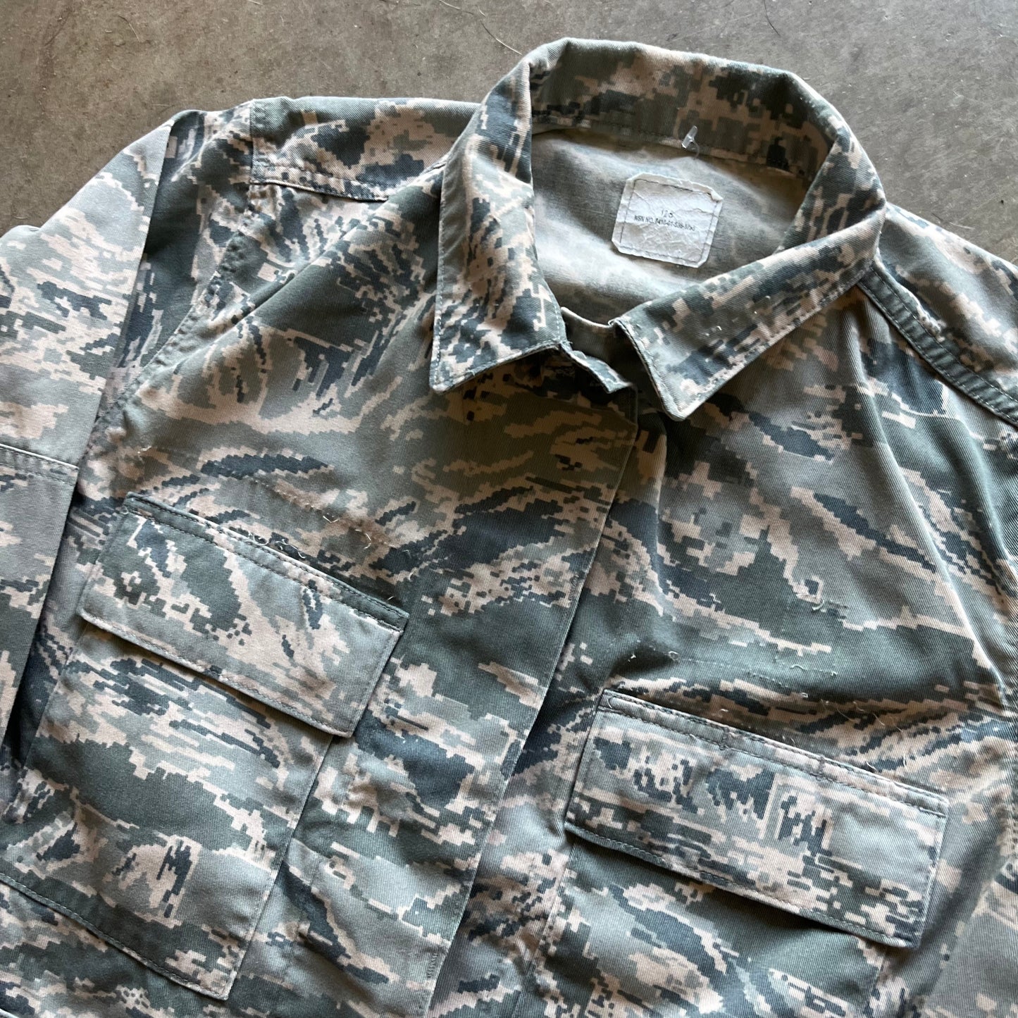 S Clutch Digital Camo Army Jacket