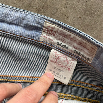 34x31 Yellow Tiger Evisu Jeans