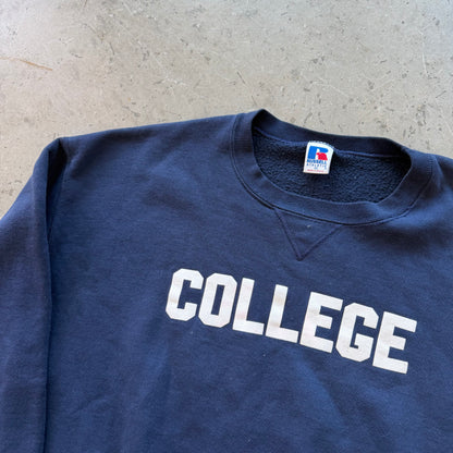 XL 00s Animal House College Crewneck