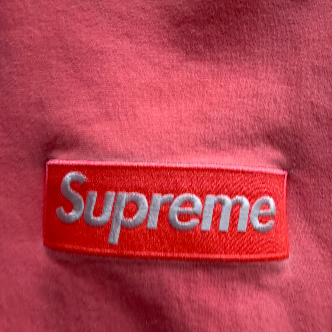 L Supreme Hot Pink Box Logo Crewneck
