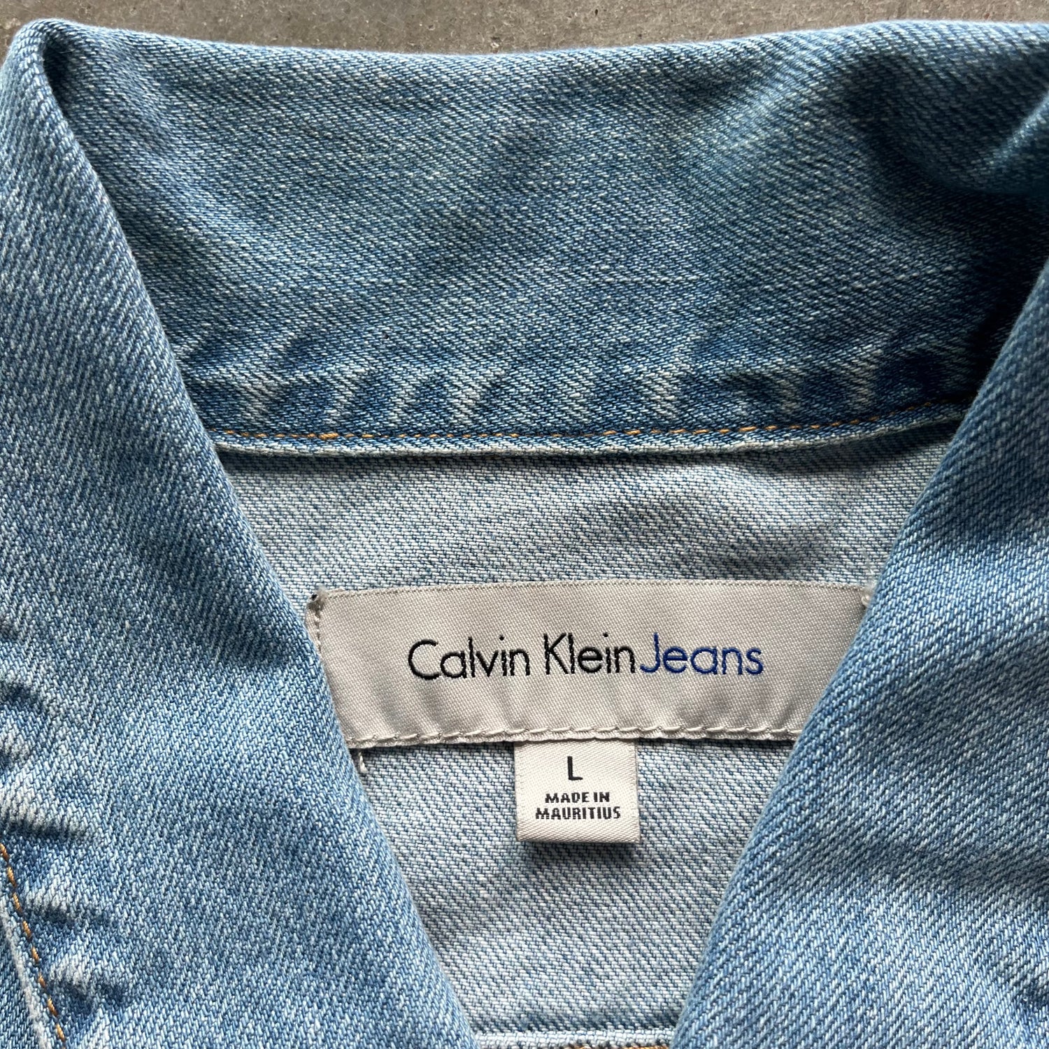 L Calvin Klein Denim Jacket