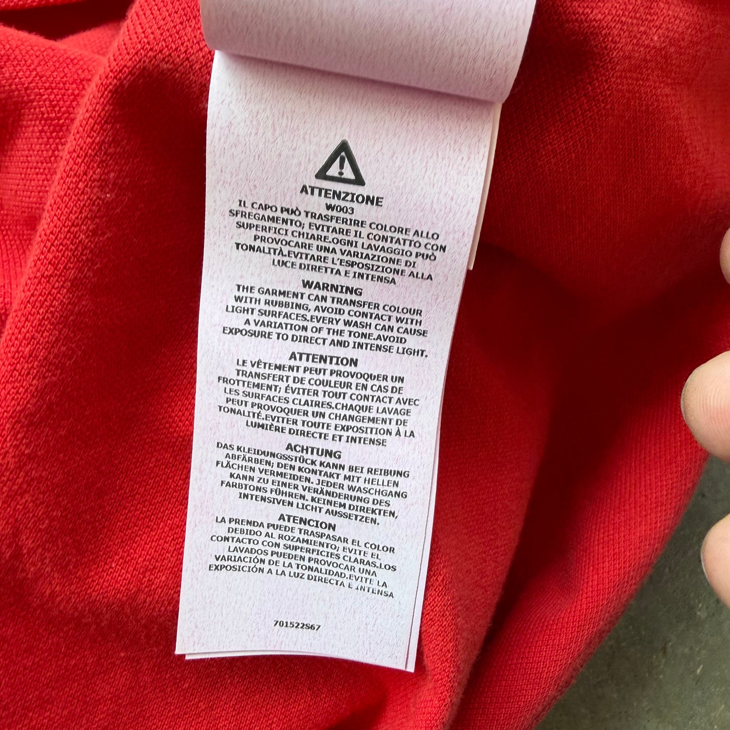 XL Stone Island Polo Red