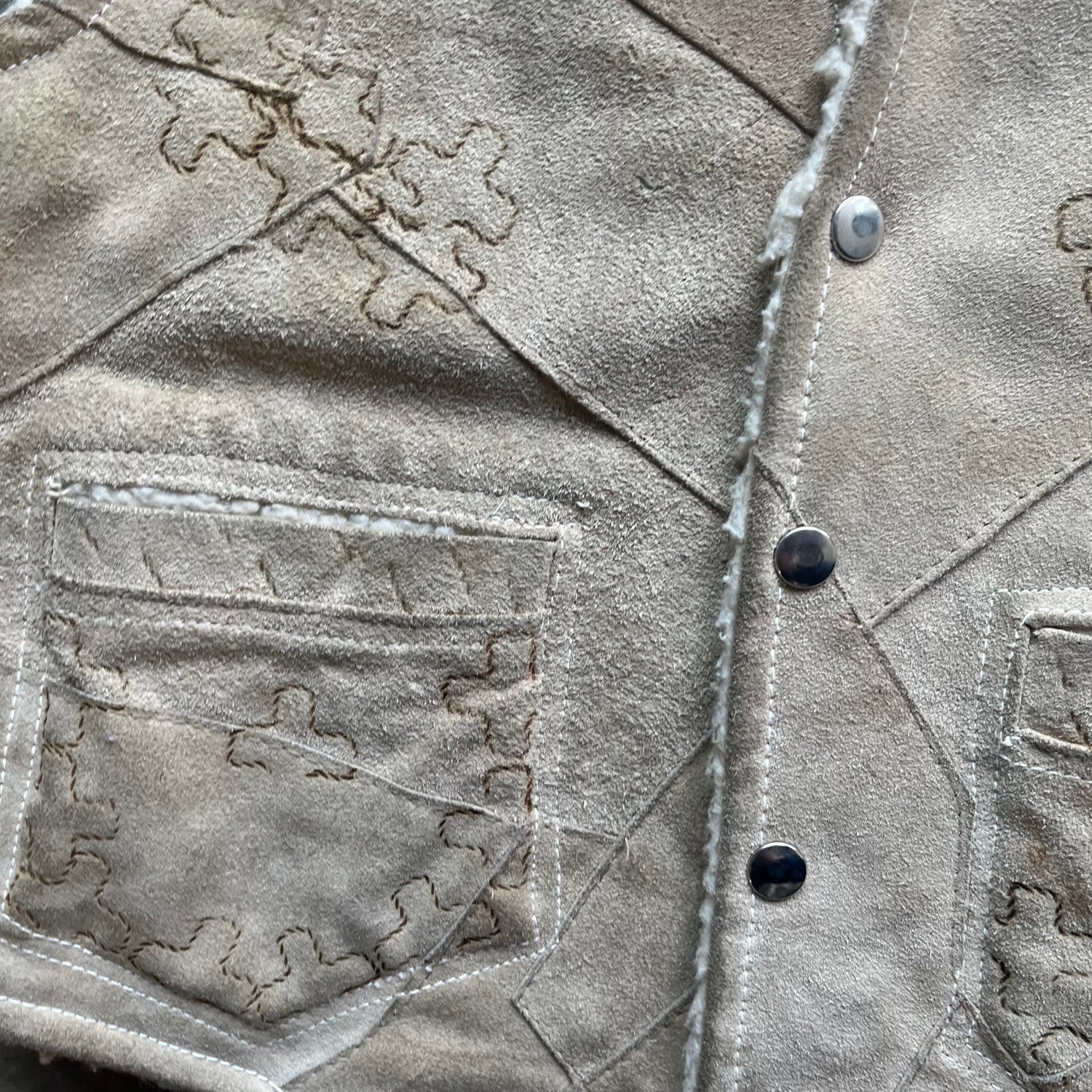 L 80s Horse Vest