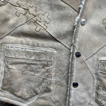 L 80s Horse Vest