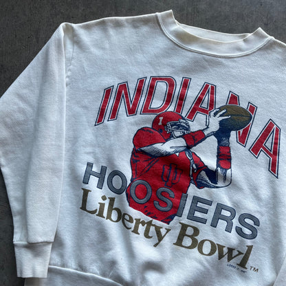 L 90s Indiana Football Crewneck